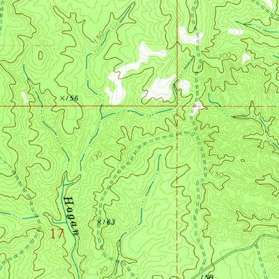 United States Geological Survey Leakesville SW, MS (1973, 24000-Scale) digital map