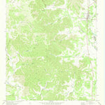 United States Geological Survey Leakey, TX (1971, 24000-Scale) digital map