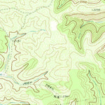 United States Geological Survey Leakey, TX (1971, 24000-Scale) digital map