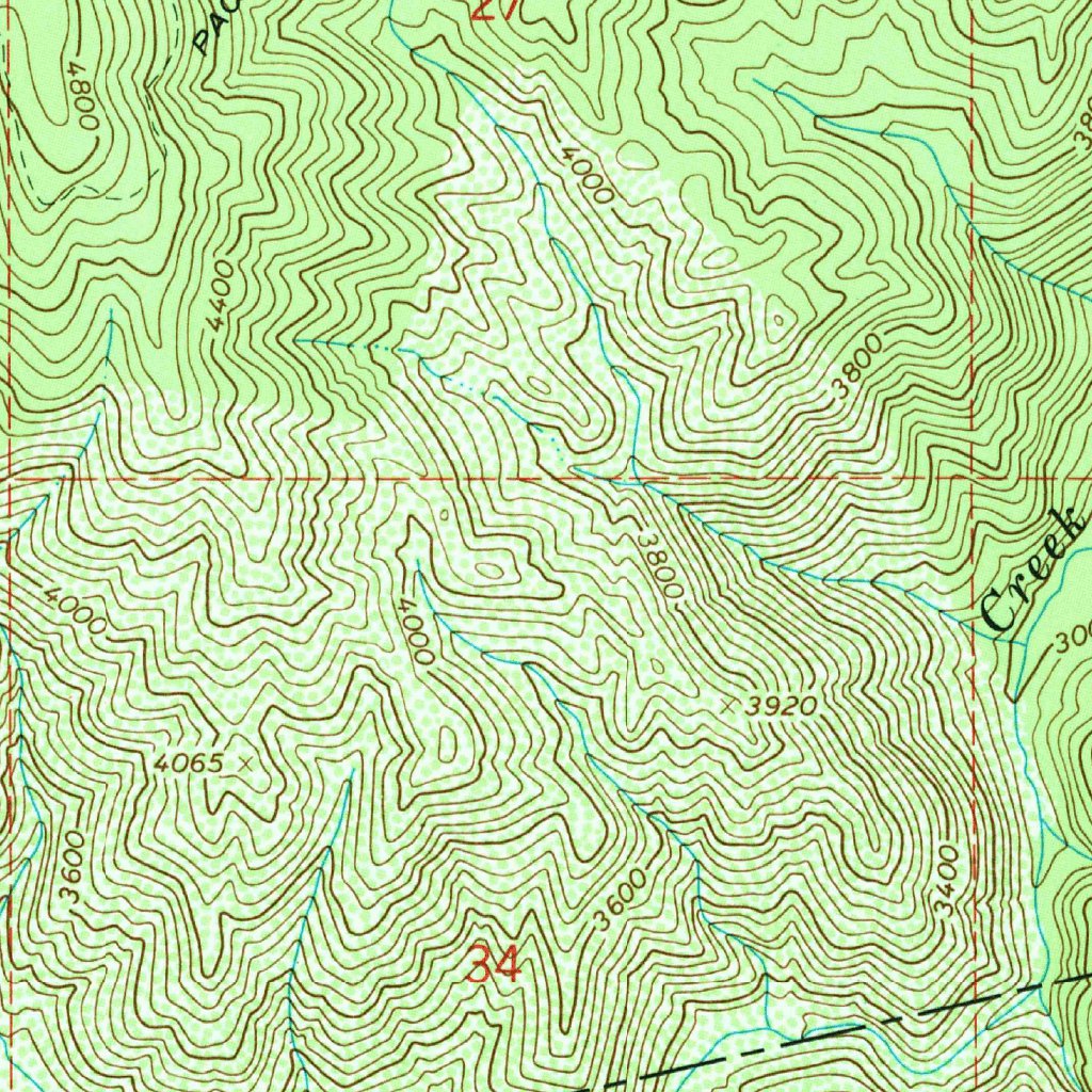Lean-To Point, ID (1965, 24000-Scale) Map by United States Geological ...