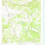 United States Geological Survey Leander, TX (1962, 24000-Scale) digital map