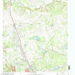 United States Geological Survey Leander, TX (1987, 24000-Scale) digital map