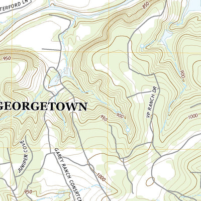 United States Geological Survey Leander, TX (2022, 24000-Scale) digital map
