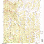 United States Geological Survey Leandro Canyon, NM (1995, 24000-Scale) digital map