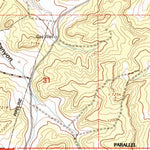 United States Geological Survey Leandro Canyon, NM (1995, 24000-Scale) digital map