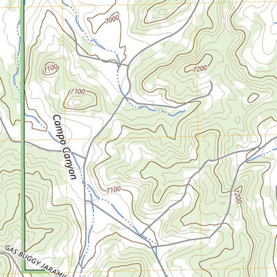 United States Geological Survey Leandro Canyon, NM (2023, 24000-Scale) digital map