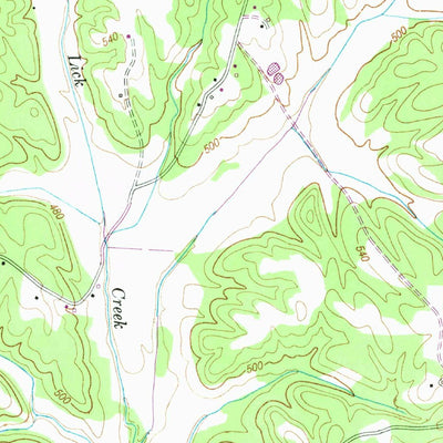 United States Geological Survey Leapwood, TN (1949, 24000-Scale) digital map