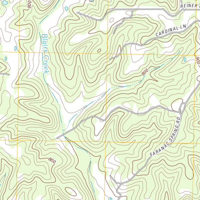 United States Geological Survey Leasburg, MO (2012, 24000-Scale) digital map