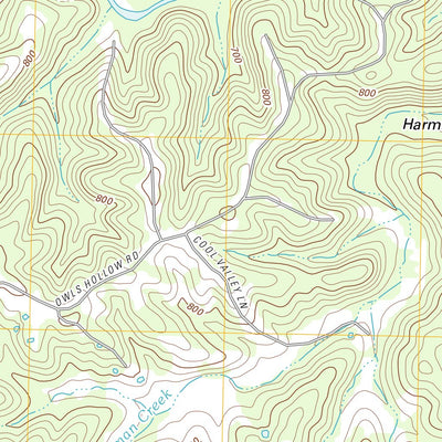 United States Geological Survey Leasburg, MO (2012, 24000-Scale) digital map