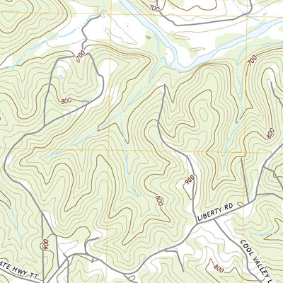 United States Geological Survey Leasburg, MO (2021, 24000-Scale) digital map