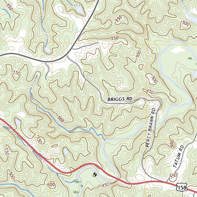 United States Geological Survey Leasburg, NC (2022, 24000-Scale) digital map