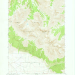 United States Geological Survey Leatherman Peak, ID (1967, 24000-Scale) digital map