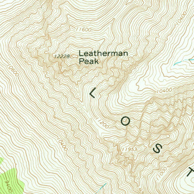 United States Geological Survey Leatherman Peak, ID (1967, 24000-Scale) digital map