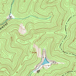 United States Geological Survey Leatherwood, KY (1954, 24000-Scale) digital map