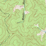 United States Geological Survey Leatherwood, KY (1954, 24000-Scale) digital map