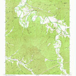 United States Geological Survey Leatherwood, TN (1951, 24000-Scale) digital map
