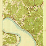 United States Geological Survey Leavenworth, IN-KY (1947, 24000-Scale) digital map