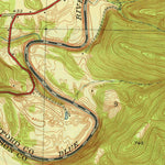 United States Geological Survey Leavenworth, IN-KY (1947, 24000-Scale) digital map