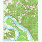 United States Geological Survey Leavenworth, IN-KY (1970, 24000-Scale) digital map
