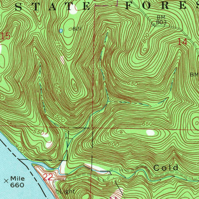 United States Geological Survey Leavenworth, IN-KY (1970, 24000-Scale) digital map