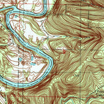 United States Geological Survey Leavenworth, IN-KY (1998, 24000-Scale) digital map