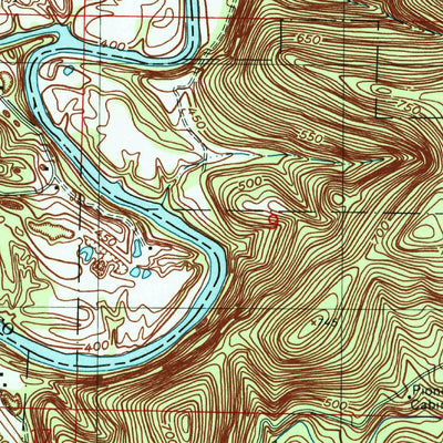 United States Geological Survey Leavenworth, IN-KY (1998, 24000-Scale) digital map