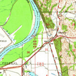 United States Geological Survey Leavenworth, KS-MO (1948, 62500-Scale) digital map