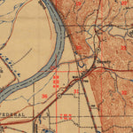 United States Geological Survey Leavenworth, KS-MO (1951, 62500-Scale) digital map