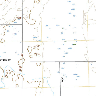 United States Geological Survey Leavenworth, MN (2022, 24000-Scale) digital map