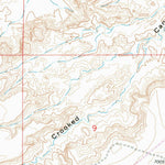 United States Geological Survey Leavitt Bench, WY (1964, 24000-Scale) digital map