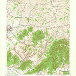 United States Geological Survey Lebanon East, KY (1953, 24000-Scale) digital map