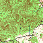 United States Geological Survey Lebanon East, KY (1953, 24000-Scale) digital map