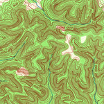 United States Geological Survey Lebanon East, KY (1953, 24000-Scale) digital map