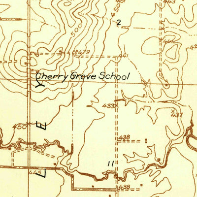 United States Geological Survey Lebanon, IL (1932, 24000-Scale) digital map