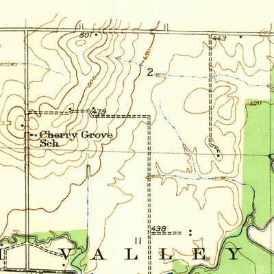 United States Geological Survey Lebanon, IL (1935, 24000-Scale) digital map