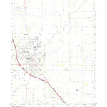 United States Geological Survey Lebanon, IN (2013, 24000-Scale) digital map