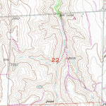 United States Geological Survey Lebanon, NE-KS (1957, 24000-Scale) digital map