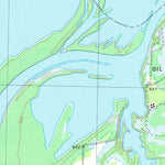 United States Geological Survey Lebanon, OK-TX (1982, 24000-Scale) digital map