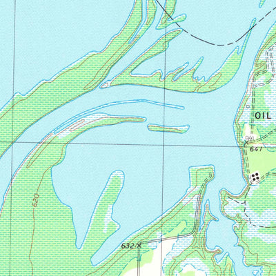 United States Geological Survey Lebanon, OK-TX (1982, 24000-Scale) digital map