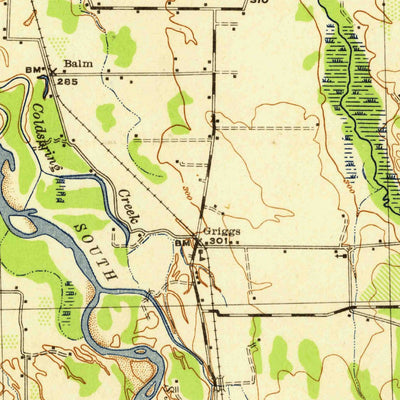 United States Geological Survey Lebanon, OR (1944, 62500-Scale) digital map