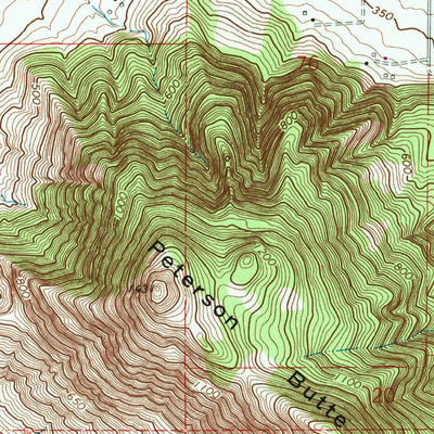 United States Geological Survey Lebanon, OR (1969, 24000-Scale) digital map