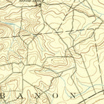 United States Geological Survey Lebanon, PA (1893, 62500-Scale) digital map