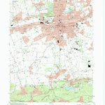 United States Geological Survey Lebanon, PA (1995, 24000-Scale) digital map