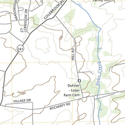 United States Geological Survey Lebanon, PA (2023, 24000-Scale) digital map