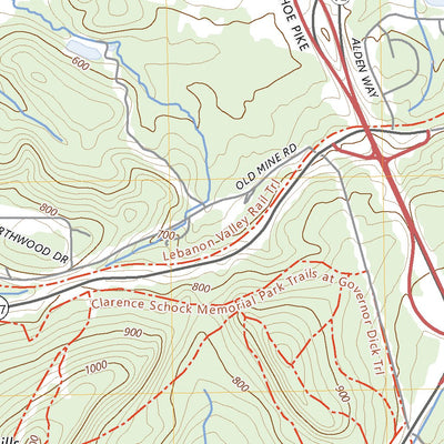 United States Geological Survey Lebanon, PA (2023, 24000-Scale) digital map