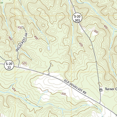 United States Geological Survey Lebanon, SC (2020, 24000-Scale) digital map
