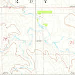 United States Geological Survey Lebanon, SD (1978, 24000-Scale) digital map