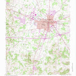 United States Geological Survey Lebanon, TN (1951, 24000-Scale) digital map