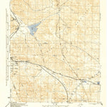 United States Geological Survey Lebec, CA (1945, 31680-Scale) digital map