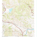 United States Geological Survey Lebec, CA (1991, 24000-Scale) digital map